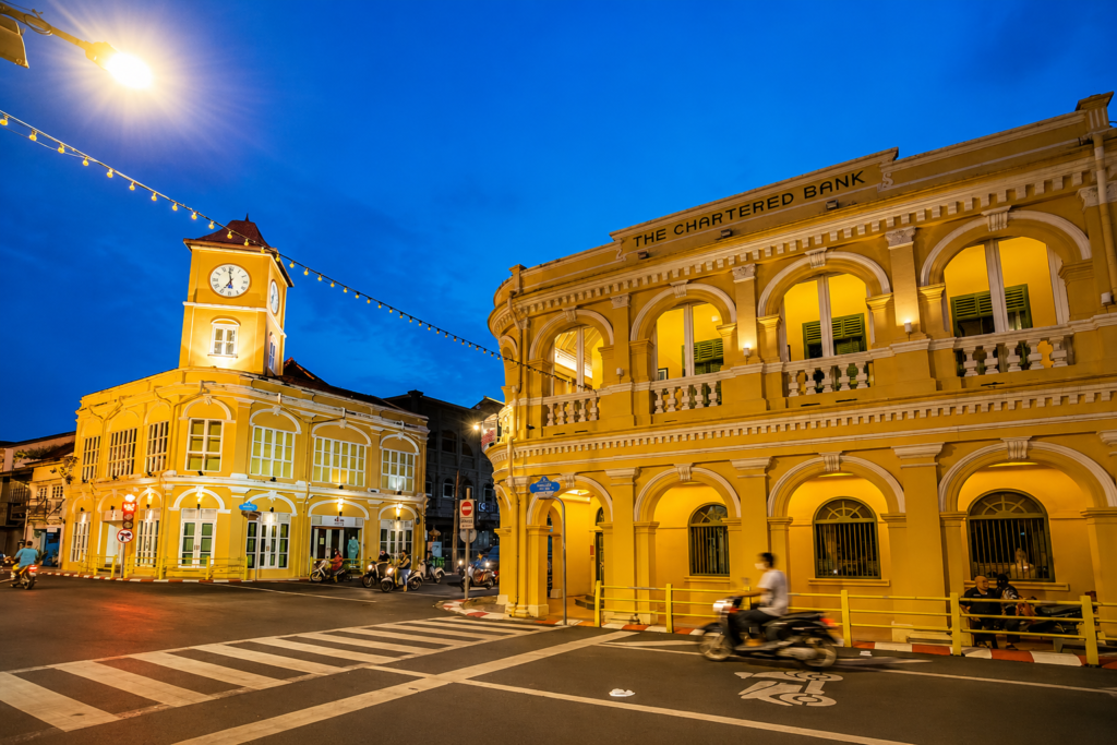 Chartered Bank Intersection Phuket Chartered Bank Intersection Phuket