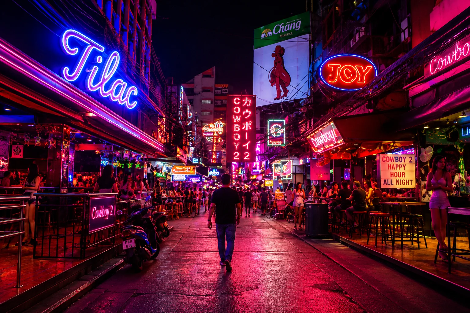 Soi Cowboy Neon Lights